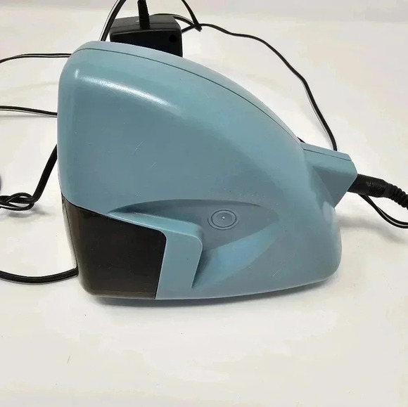 Vintage X-Acto Elmers Products Electric Blue Pencil Sharpener Model 1950X CN - Picture 2 of 5